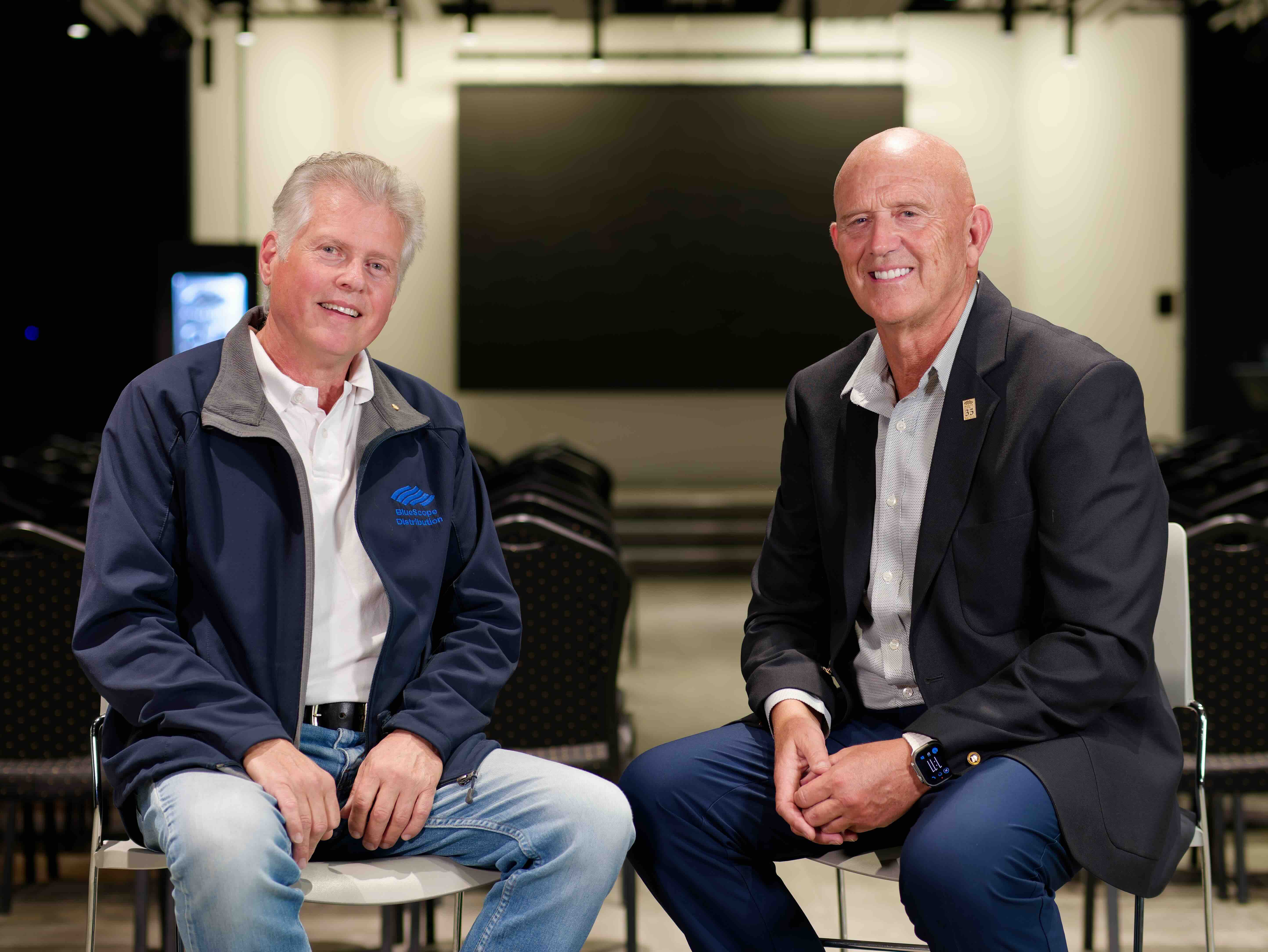 Craig Nealon with OAM Walter Suber