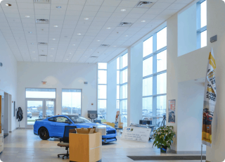 Friesen Ford, ATD, Aurora, Nebraska, USA. Featuring Varco Pruden’s Panel Rib™ wall panels and SSR™ roof system